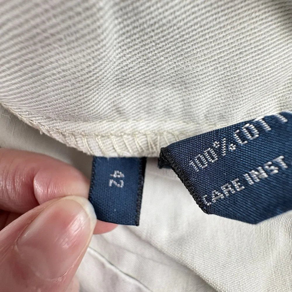 VTG Y2K Polo Ralph Lauren Shorts Men 42‎ Khaki Philip Distressed Preppy Workwear